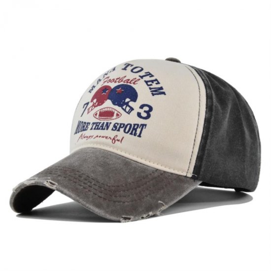 (image for) Washed_Baseball_Cap_CP898-5_coffee&_black