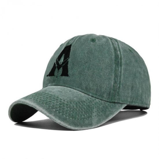 (image for) Washed_Baseball_Cap_CP904-8_green_2