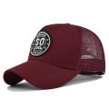 (image for) Mesh_Baseball_Cap_CM557-2_wine_red