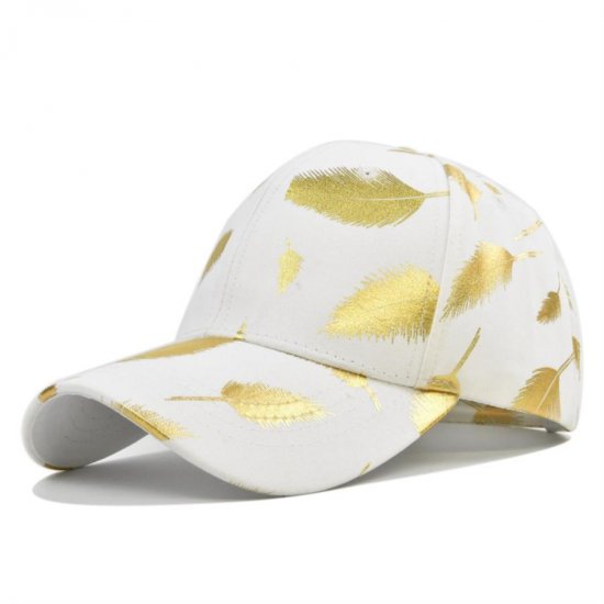 (image for) Printed_Baseball_Cap_CP833-5_white