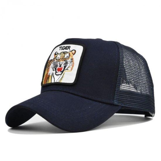 (image for) Mesh_Baseball_Cap_CM517-3_navy_blue