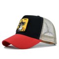 (image for) Washed_Baseball_Cap_CM580-2_red_black_colour_matching