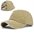 (image for) Ponytail_Cap_CC616-7_khaki