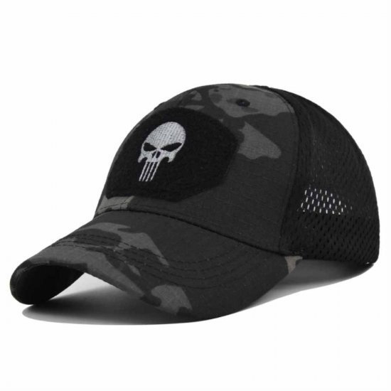 (image for) army_hat_CA135-2_camouflage_black