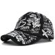 (image for) Printed_Baseball_Cap_CP823-3_black