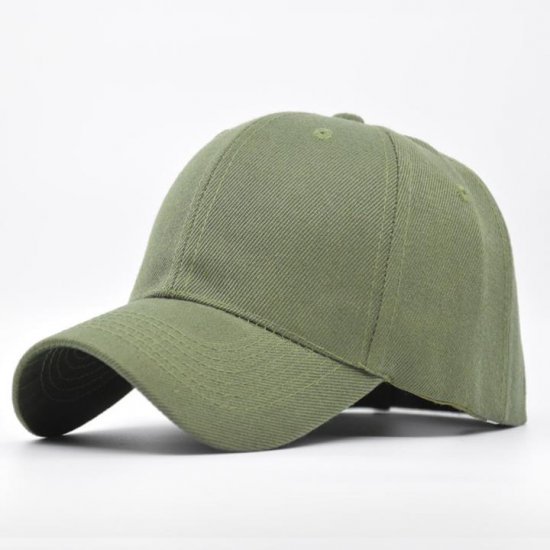 (image for) Blank_Baseball_Cap_CL705-6 _olive_green