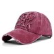 (image for) Washed_Baseball_Cap_CB340-2_wine_red