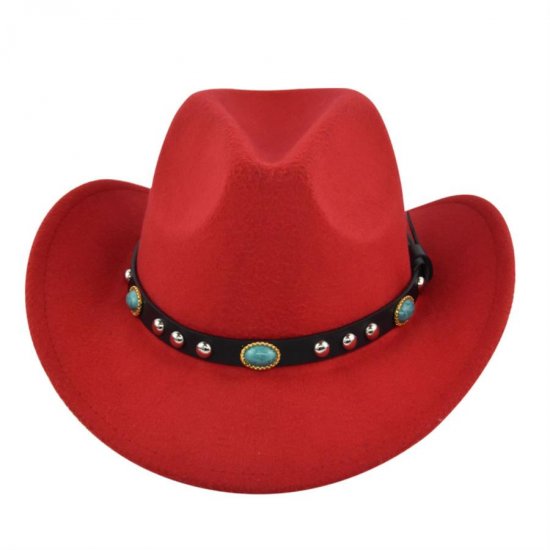 (image for) Cowboy_Hat_BF719-5_red