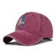 (image for) Washed_Baseball_Cap_CP907B-2_wine_red_white