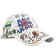 (image for) Printed_Baseball_Cap_CP831-2_white