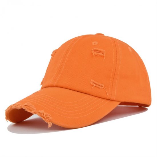 (image for) Blank_Baseball_Cap_CL727-6_orange