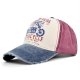 (image for) Printed_Baseball_Cap_CP860-3_navy_blue&_wine_red