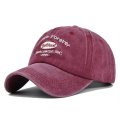 (image for) Washed_Baseball_Cap_CB390-2_wine_red