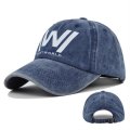 (image for) Printed_Baseball_Cap_CP883-3_navy_blue