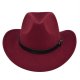 (image for) Cowboy_Hat_BF743-2_wine_red