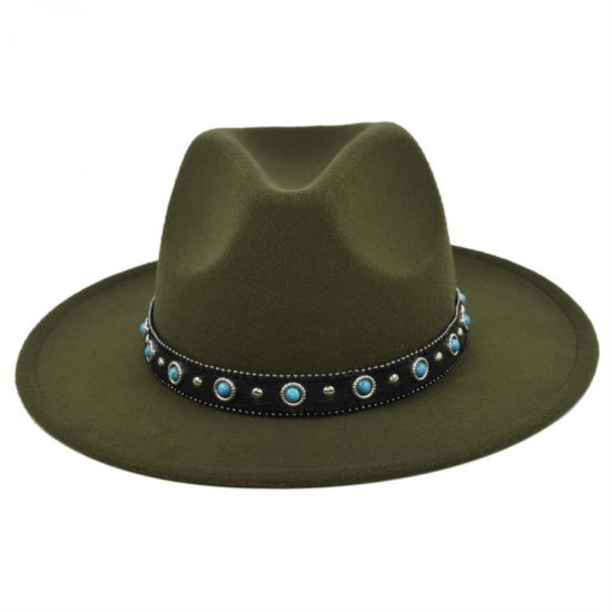 (image for) Fedora_Hat09_BF121-9_olive_green