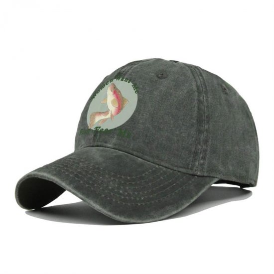 (image for) Printed_Baseball_Cap_CP903-7_olive_green