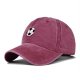 (image for) Washed_Baseball_Cap_CP911-2_wine_red