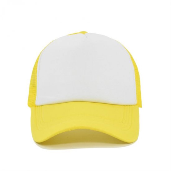 (image for) Mesh_Baseball_Cap_CL734-12_yellow