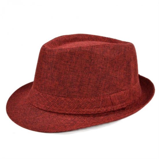 (image for) Panama_Hat_BS213-3_wine_red