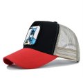 (image for) Washed_Baseball_Cap_CM584-3_red_black_colour_matching