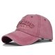 (image for) Washed_Baseball_Cap_CB238-2_wine_red