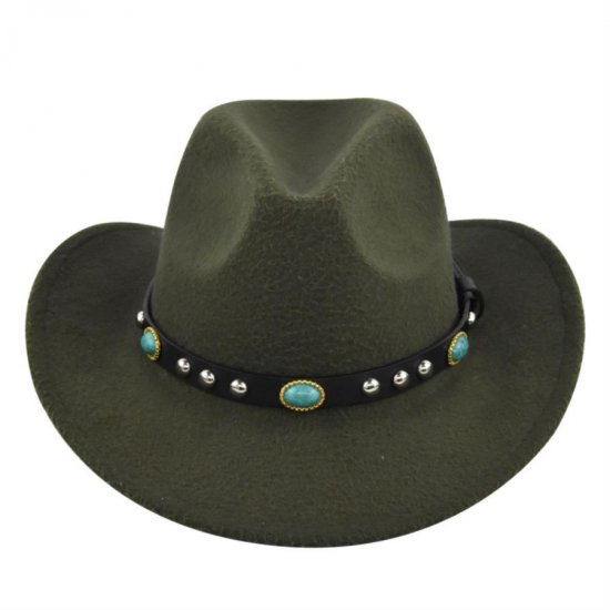 (image for) Cowboy_Hat10_BF719-10_olive_green