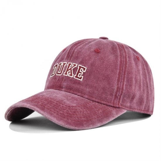 (image for) Washed_Baseball_Cap_CB434-2_wine_red