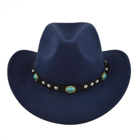 (image for) Cowboy_Hat_BF719-3_navy_blue