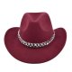 (image for) Cowboy_Hat_BF706-2_wine_red