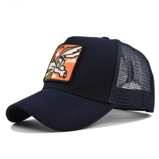 (image for) Mesh_Baseball_Cap_CM524-3_navy_blue