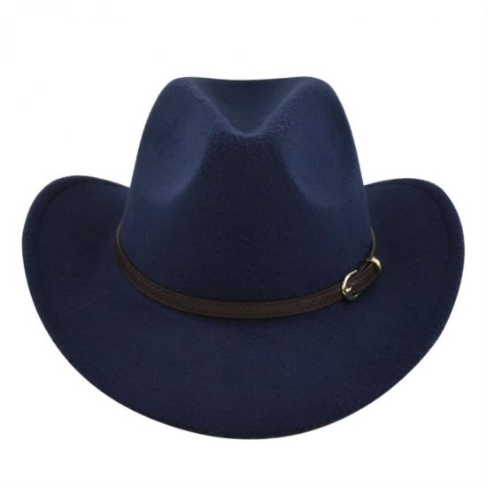 (image for) Cowboy_Hat_BF736-3_navy_blue