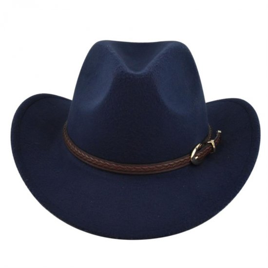 (image for) Cowboy_Hat_BF738-3_navy_blue