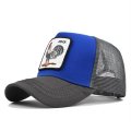 (image for) Mesh_Baseball_Cap_CM520-12_gray_blue_colour_matching