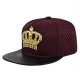 (image for) Snapback_Cap_HH506-2_wine_red