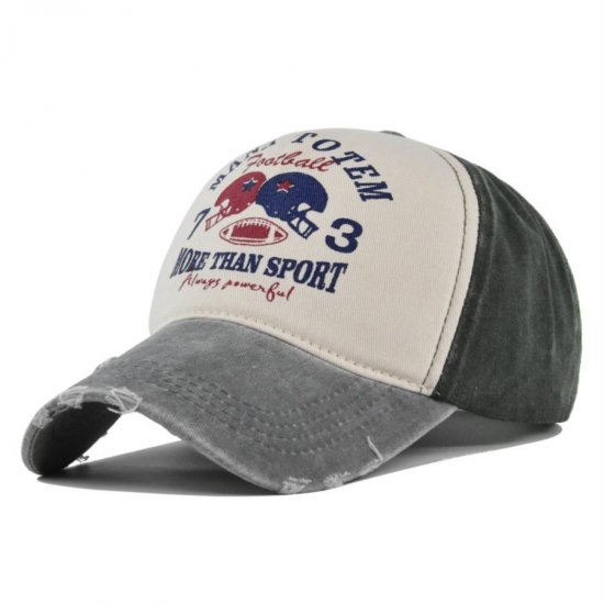 (image for) Washed_Baseball_Cap_CP898-6_gray&_olive_green