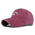 (image for) Washed_Baseball_Cap_CB381-2_wine_red