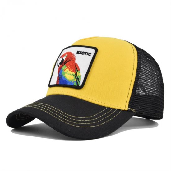 (image for) Mesh_Baseball_Cap_CM634-6_yellow