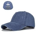 (image for) Ponytail_Cap_CC607-3_navy_blue