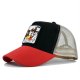 (image for) Washed_Baseball_Cap_CM582-3_red_black_colour_matching