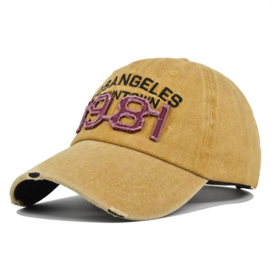 (image for) Washed_Baseball_Cap_CB420-6_yellow