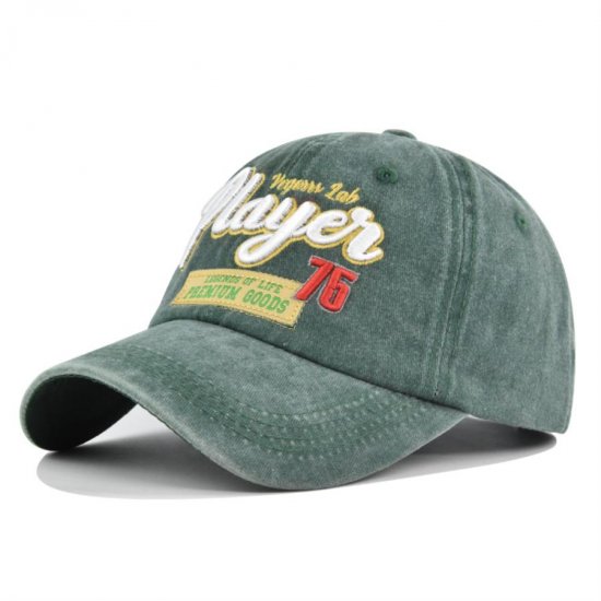 (image for) Washed_Baseball_Cap_CB435-6_grass_green