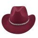 (image for) Cowboy_Hat_BF708-2_wine_red