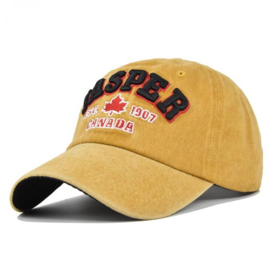 (image for) Washed_Baseball_Cap_CB429-6_yellow