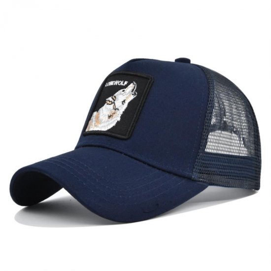 (image for) Mesh_Baseball_Cap_CM527-15Wolf