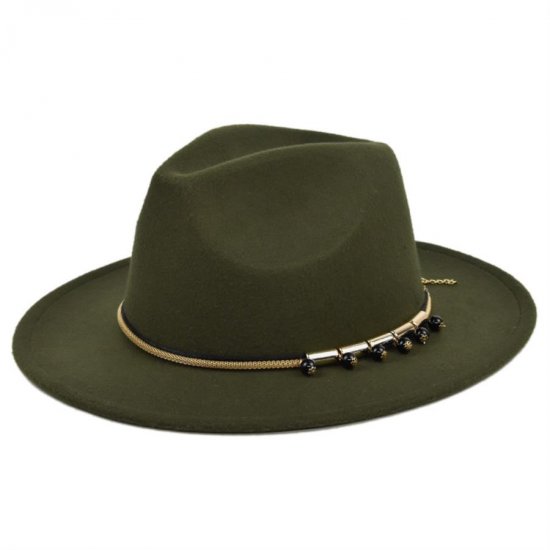 (image for) Fedora_Hat09_BF115-9_olive_green