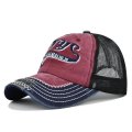 (image for) Washed_Baseball_Cap_CM525-2_wine_red