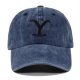 (image for) Washed_Baseball_Cap_CB357-9_navy_blue-_black