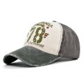 (image for) Washed_Baseball_Cap_CP859-6_olive_green&_coffee