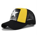 (image for) Washed_Baseball_Cap_CM601-3_black_yellow_colour_matching
